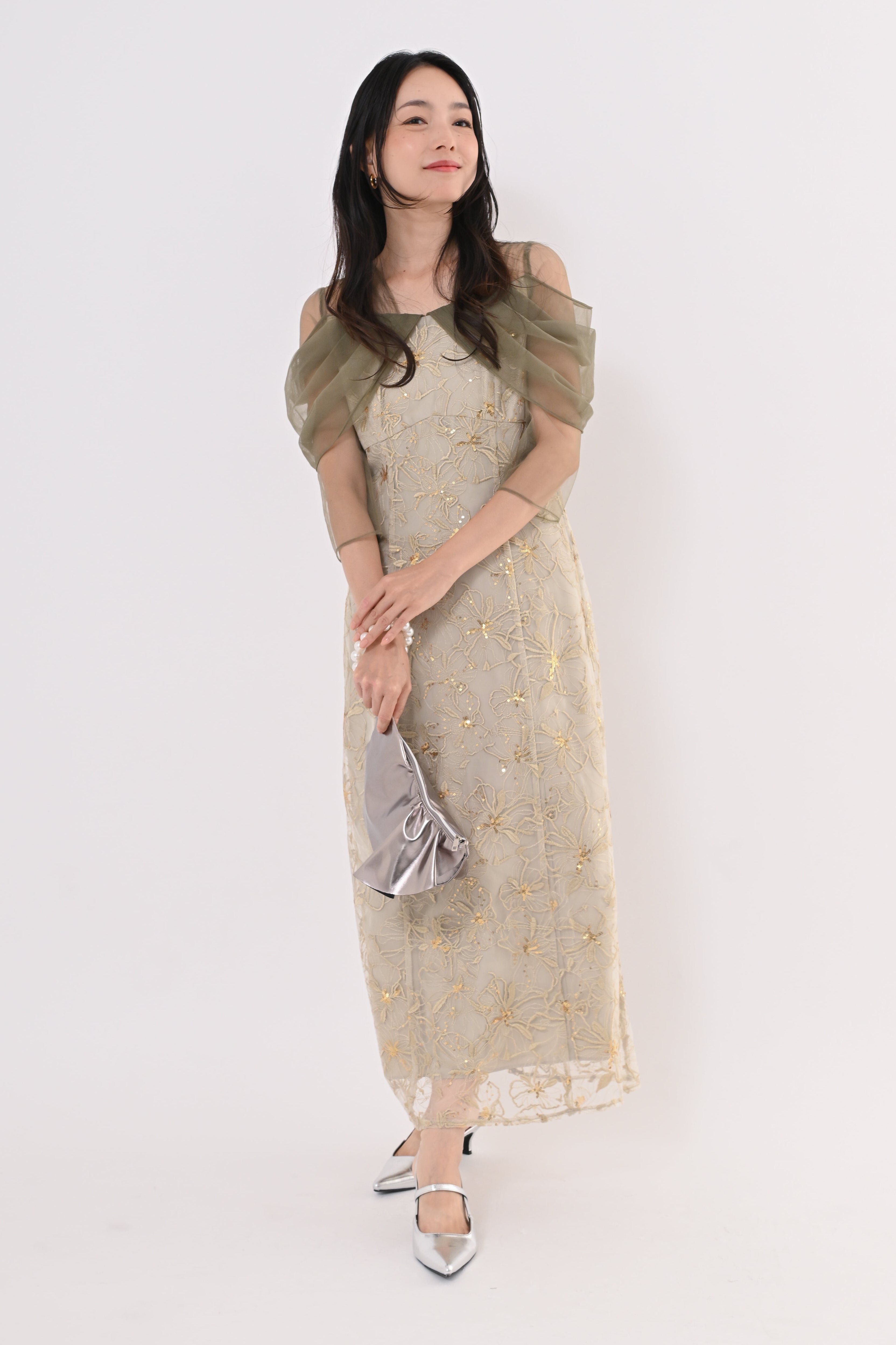 チュールスパンコールドレス｜トップス・ニット／セーター｜ELVENCE