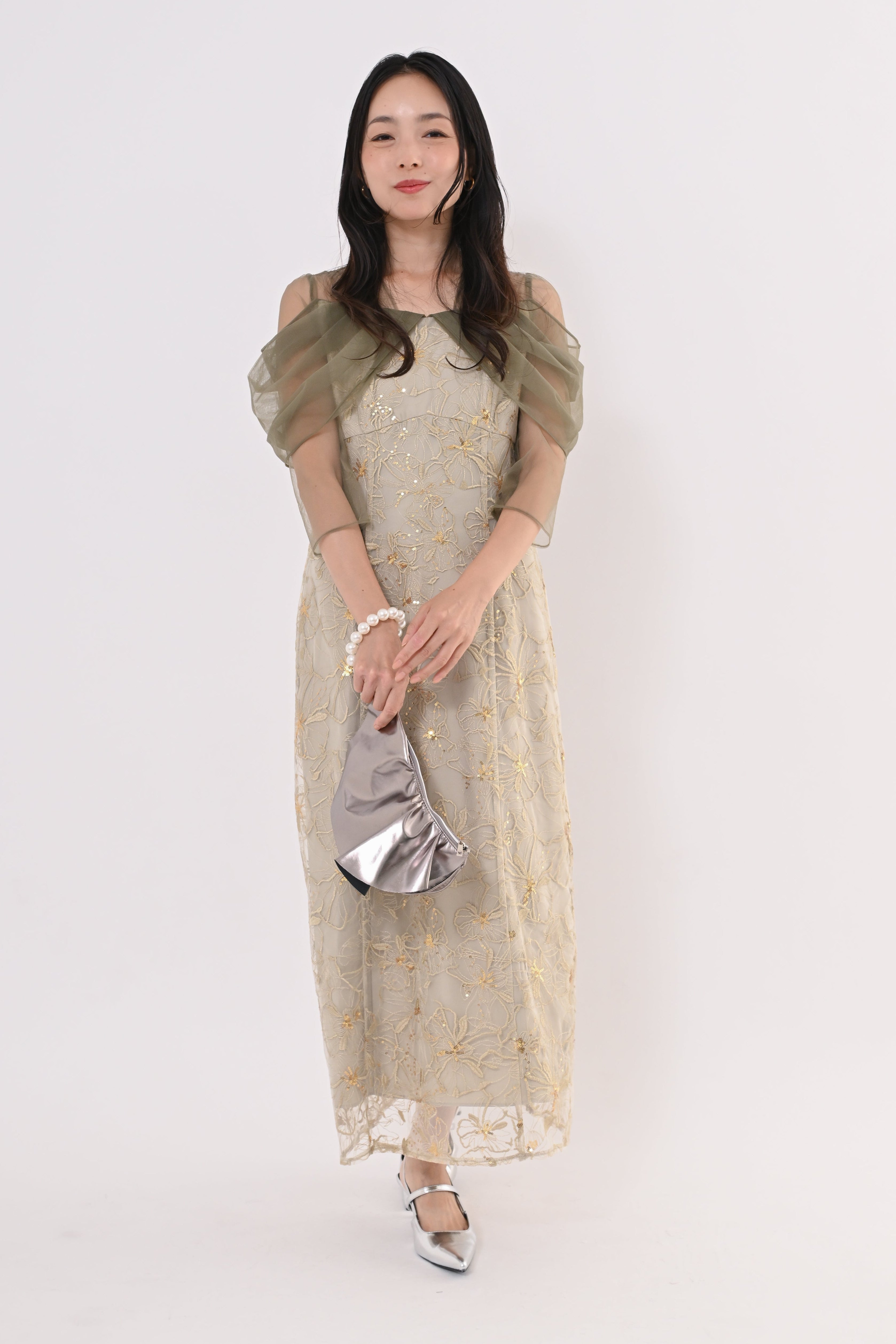 チュールスパンコールドレス｜トップス・ニット／セーター｜ELVENCE