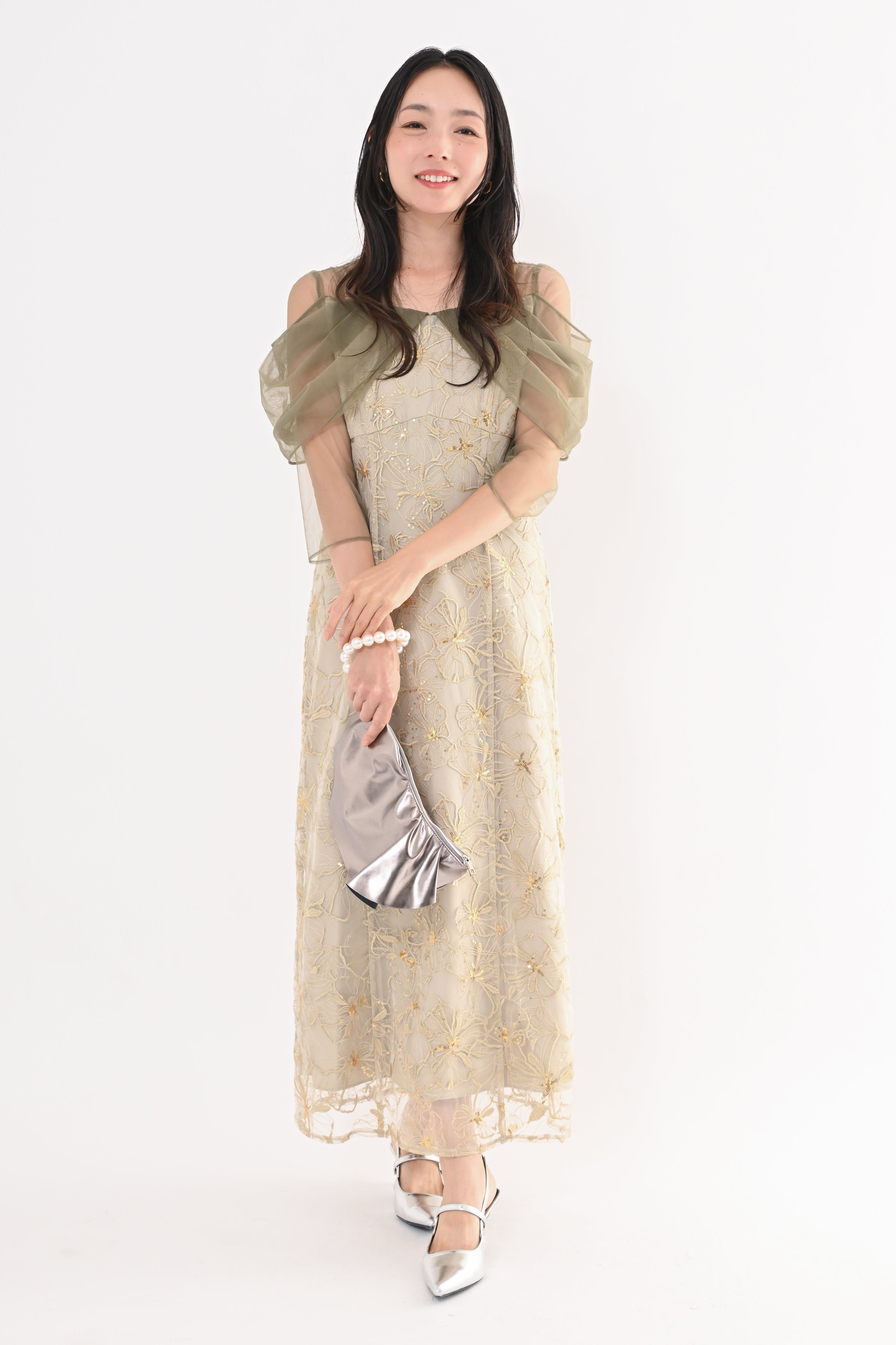 チュールスパンコールドレス｜トップス・ニット／セーター｜ELVENCE