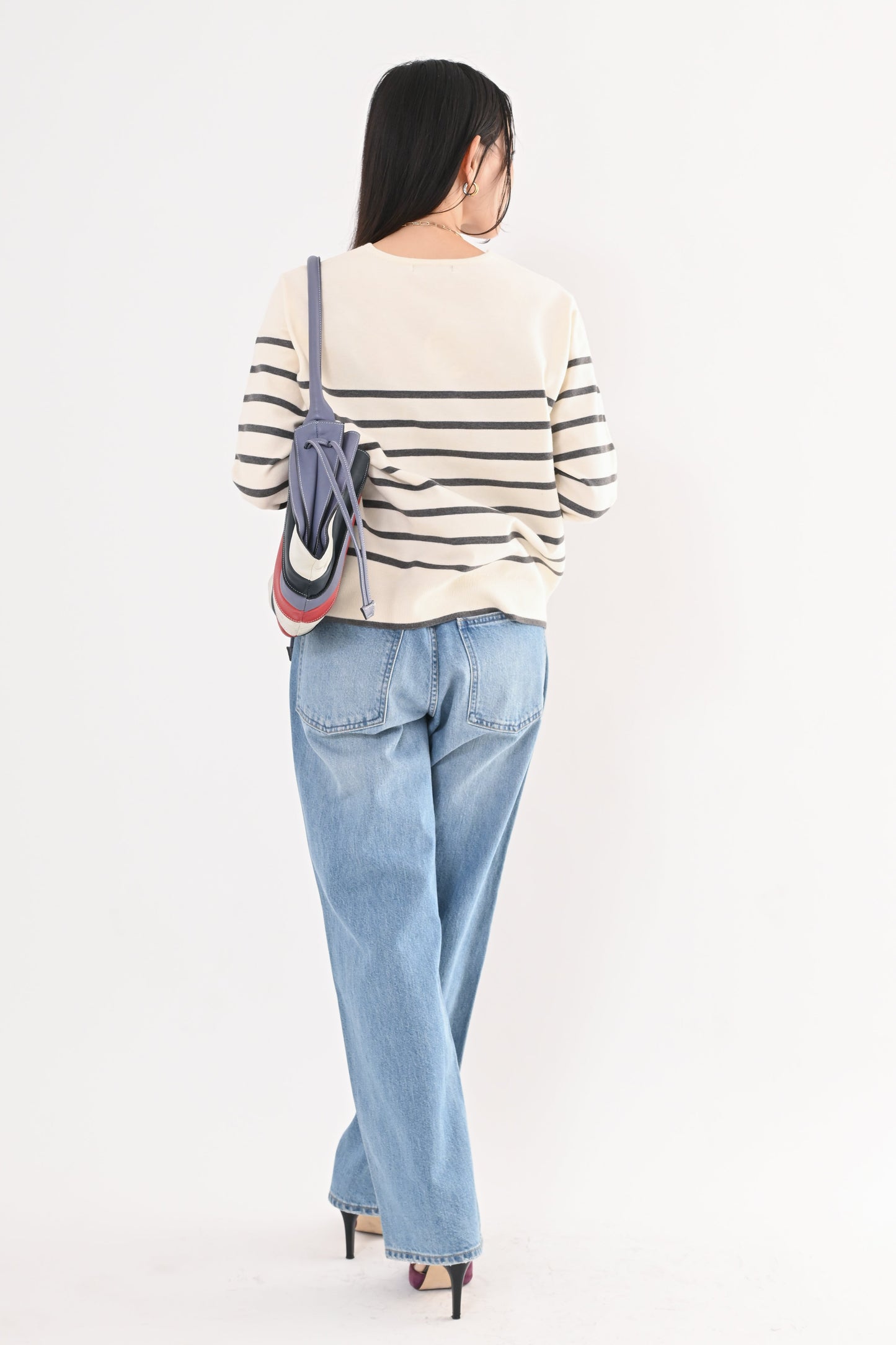 ［ＮＥＷ］ストレッチVネックニット