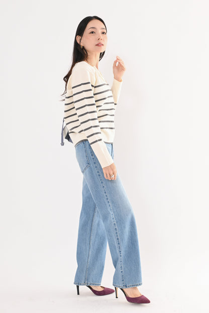 ［ＮＥＷ］ストレッチVネックニット