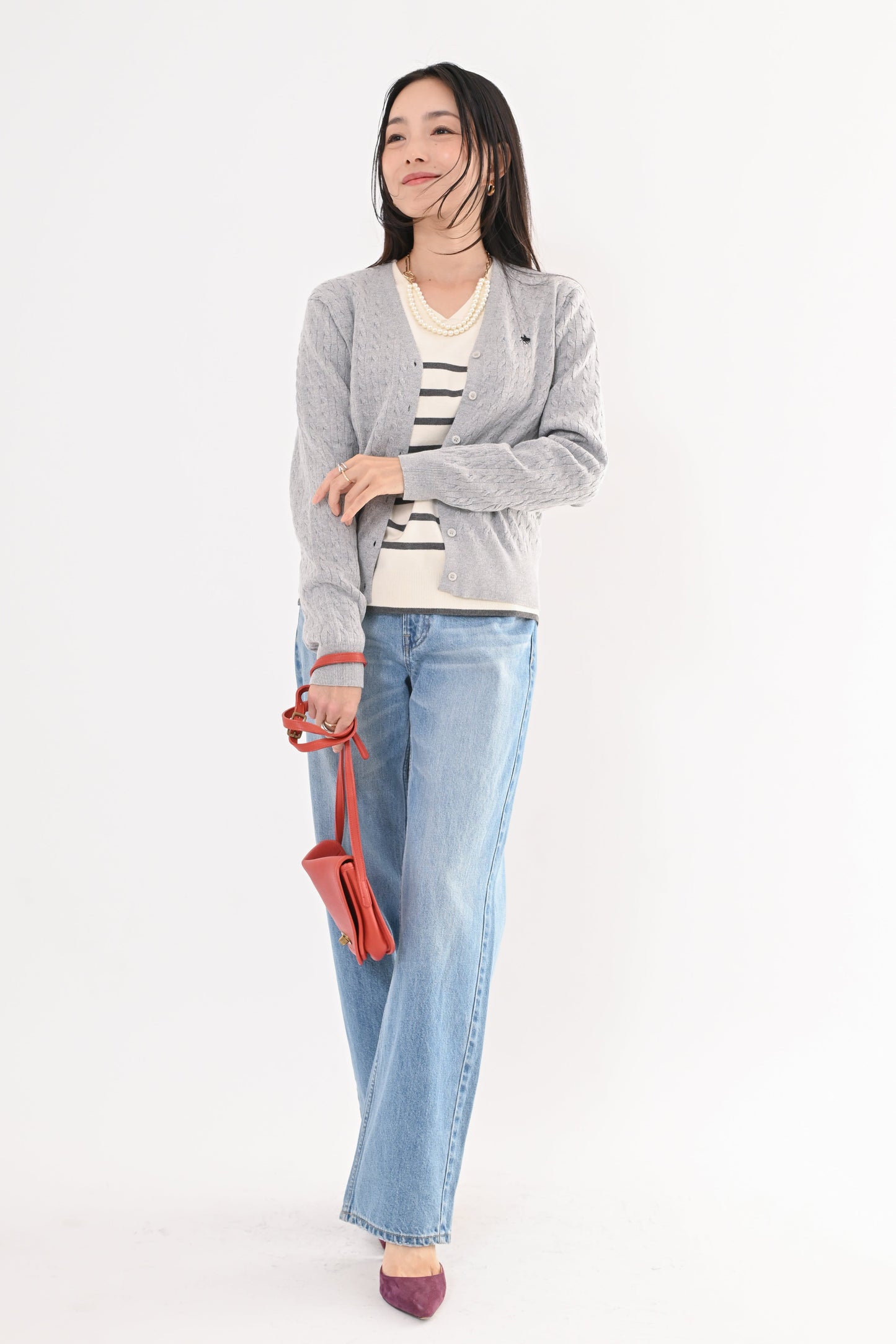 ［ＮＥＷ］POLO BCSケーブルカーディガン