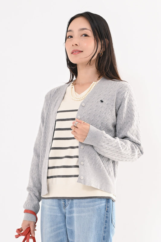 ［ＮＥＷ］POLO BCSケーブルカーディガン