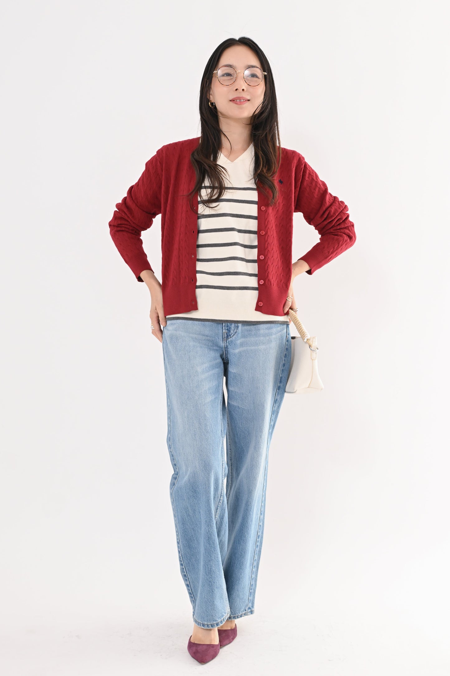 ［ＮＥＷ］POLO BCSケーブルカーディガン