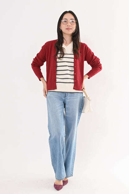 ［ＮＥＷ］POLO BCSケーブルカーディガン