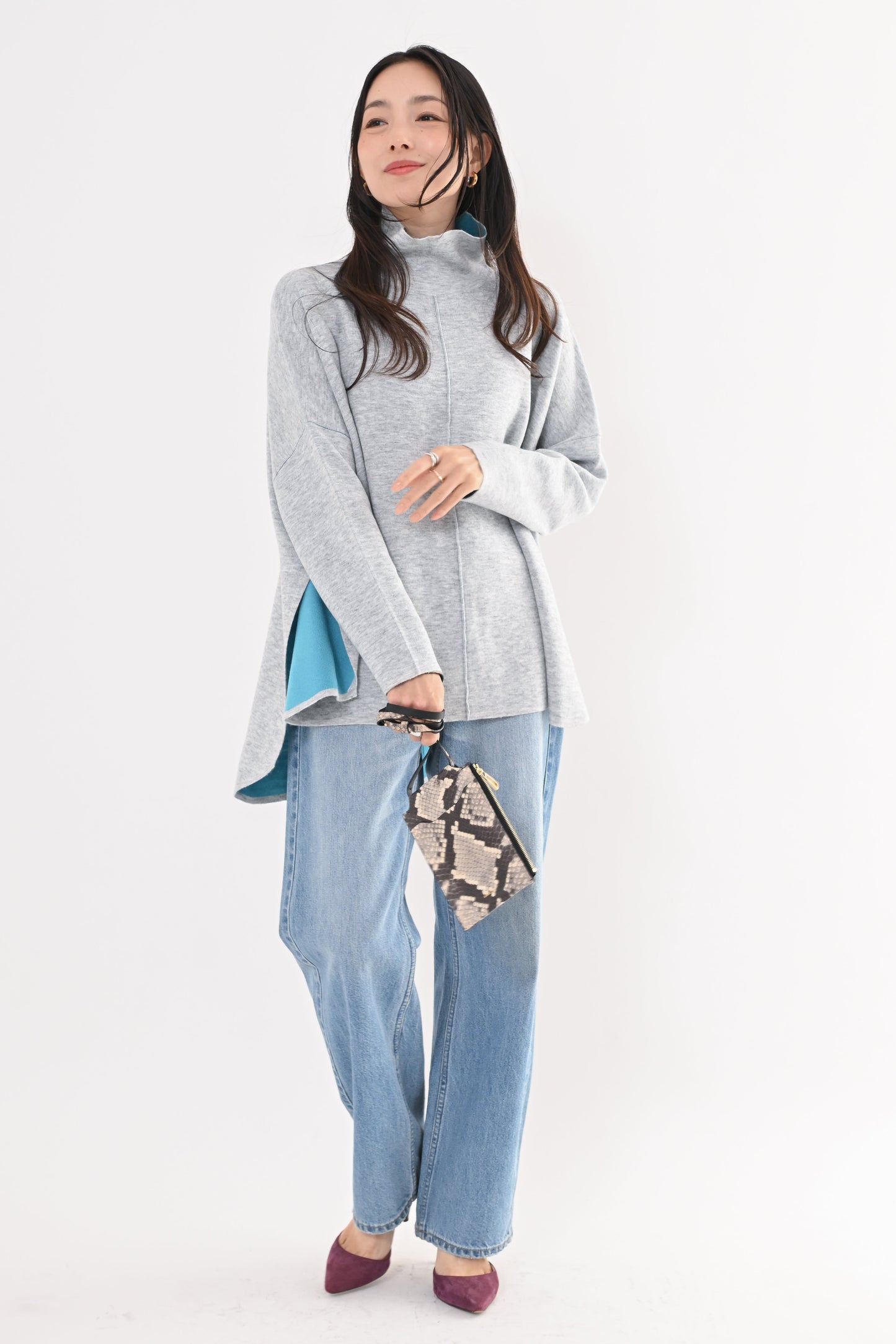 ［ＮＥＷ］リバーシブルポンチョフウプルオーバー