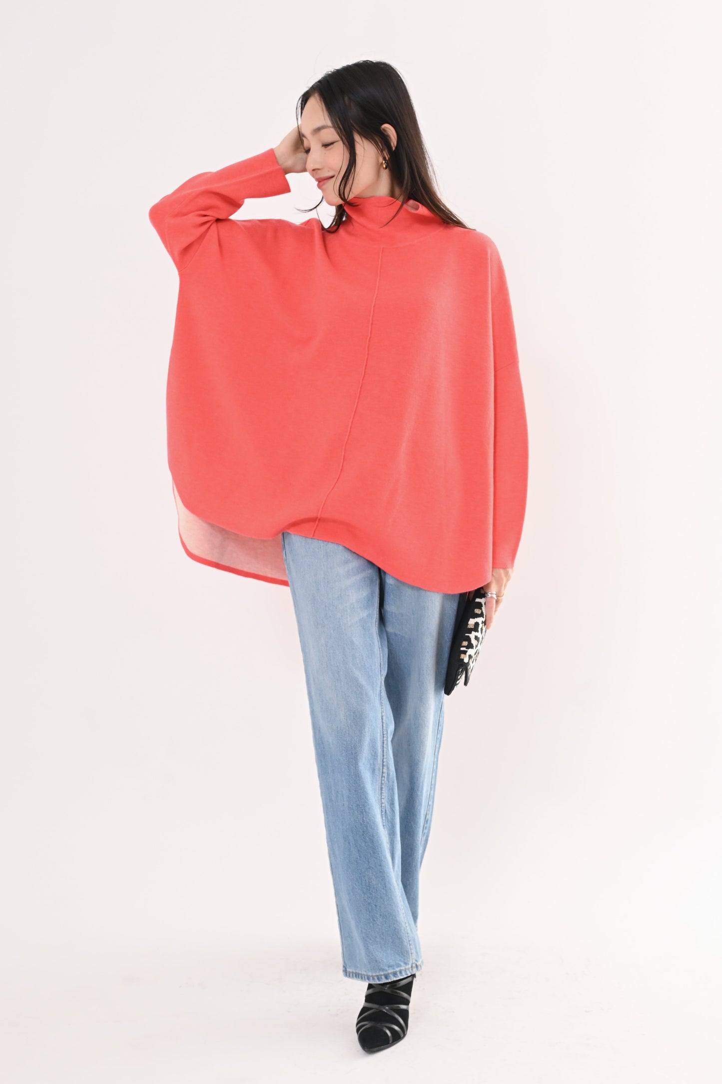 ［ＮＥＷ］リバーシブルポンチョフウプルオーバー