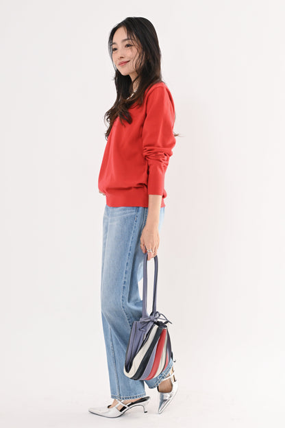 ［ＮＥＷ］ストレッチVネックニット
