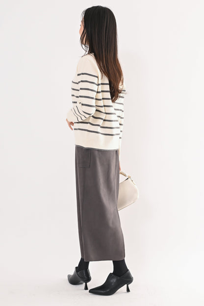 ［ＮＥＷ］ストレッチVネックニット