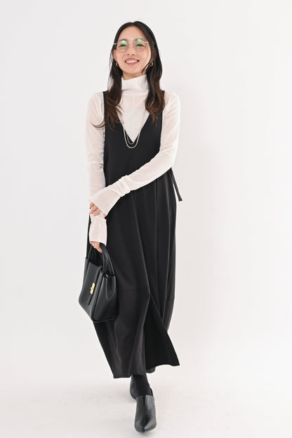 メッシュハイネックプルオーバー