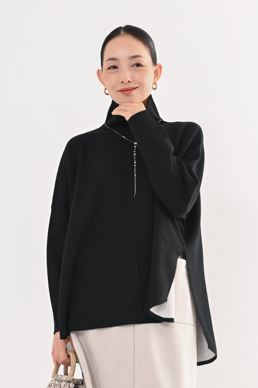 ［ＮＥＷ］リバーシブルポンチョフウプルオーバー