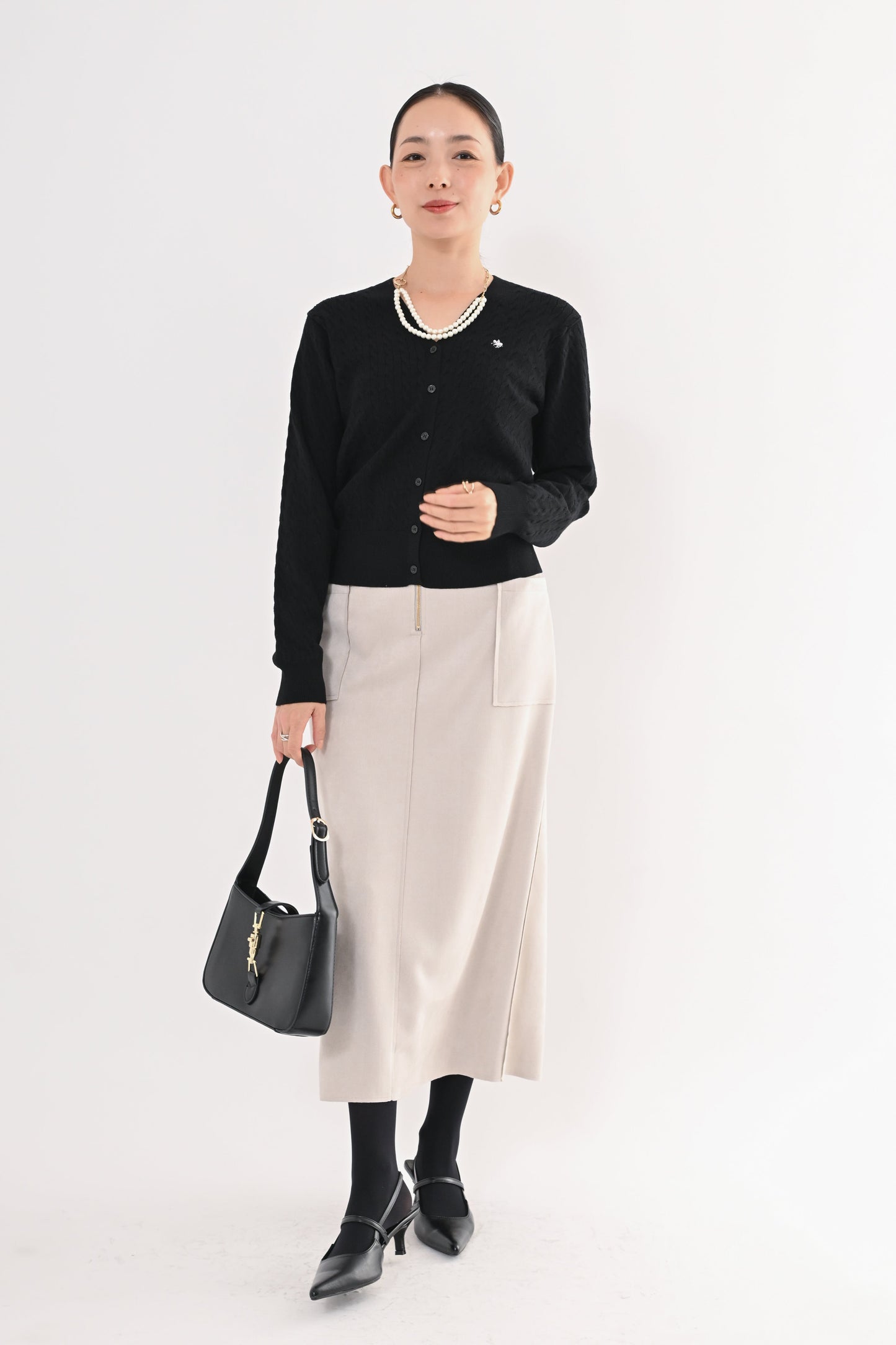 ［ＮＥＷ］POLO BCSケーブルカーディガン
