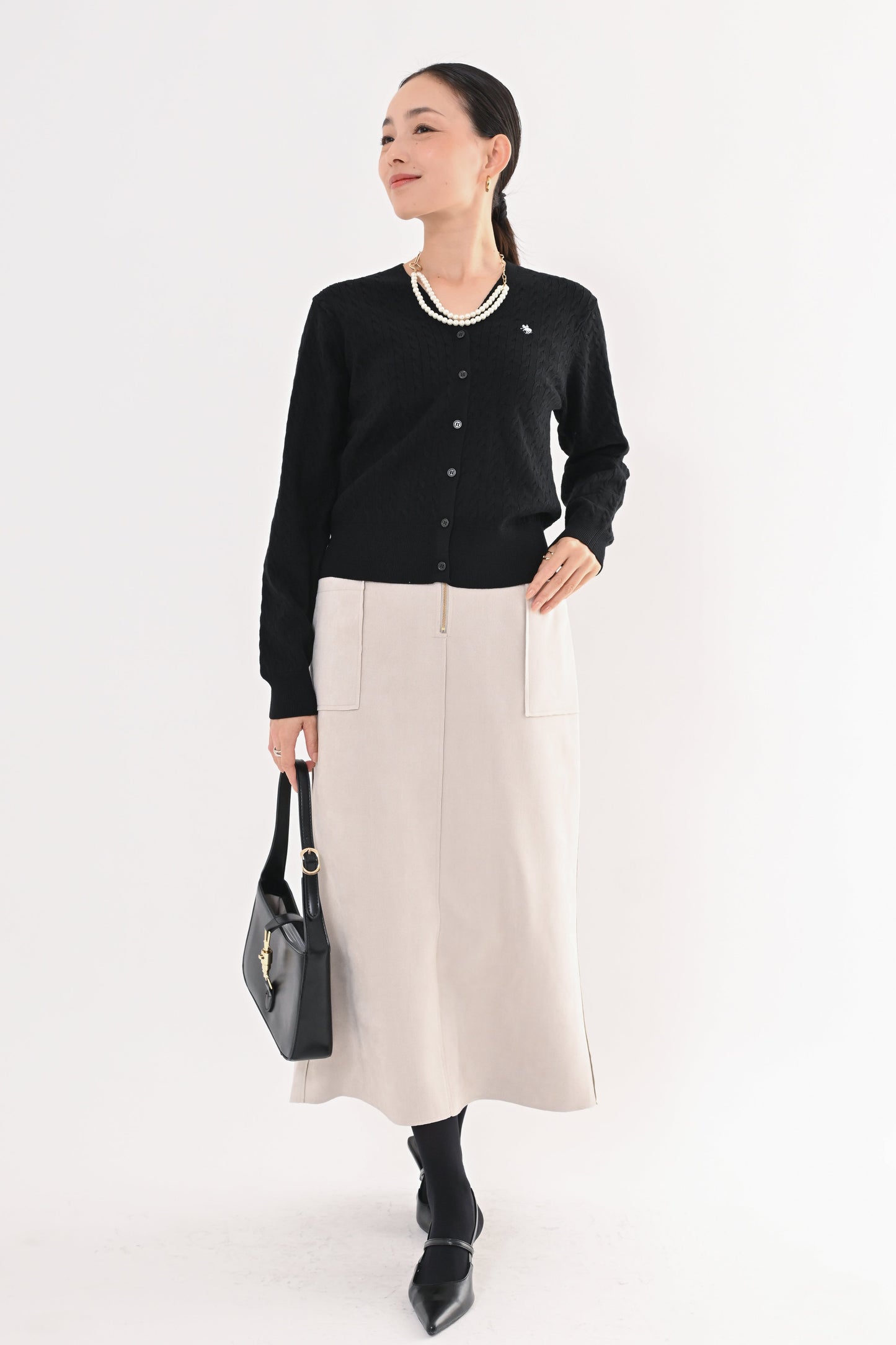 ［ＮＥＷ］POLO BCSケーブルカーディガン