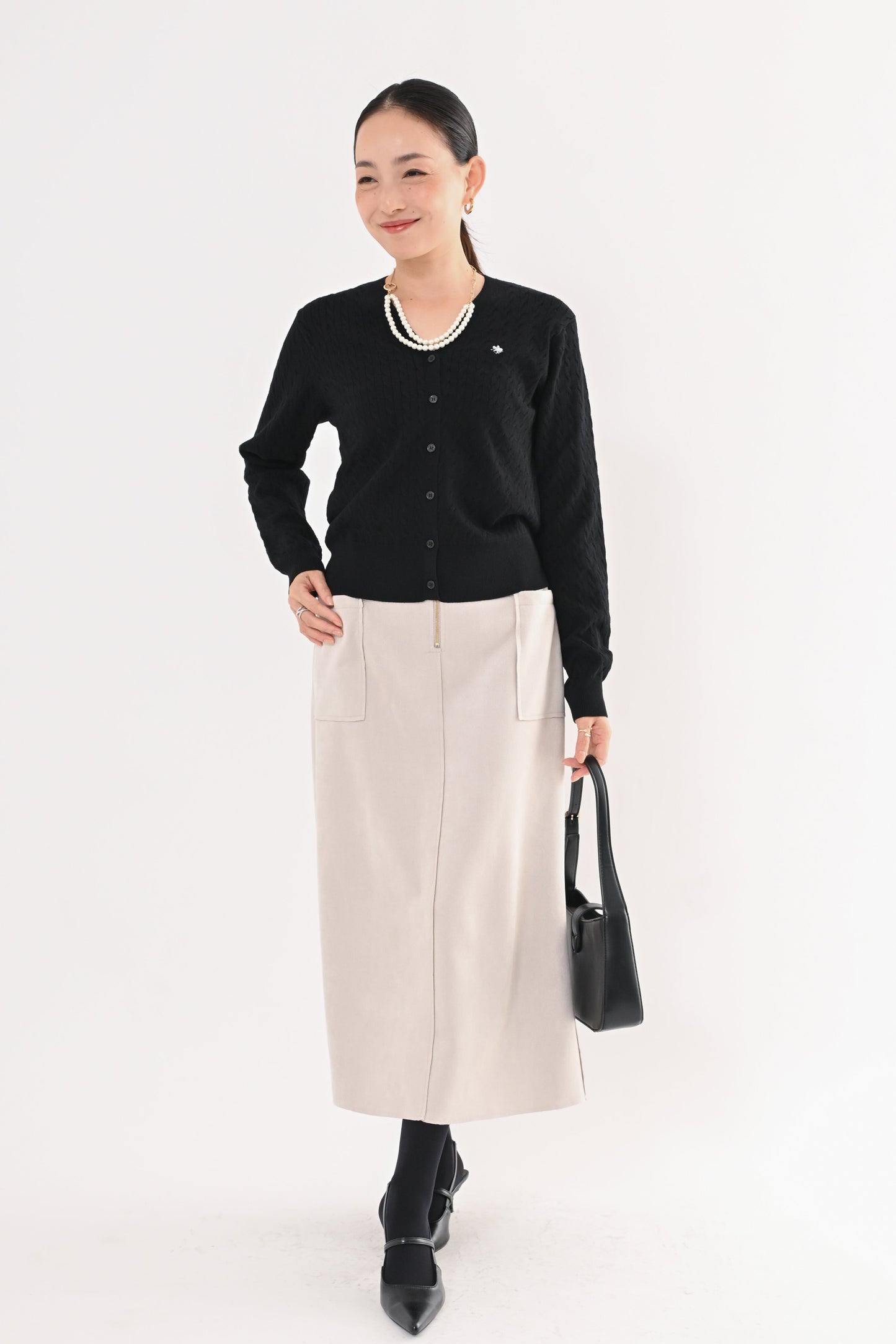 ［ＮＥＷ］POLO BCSケーブルカーディガン