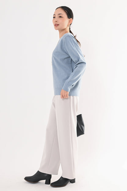 ［ＮＥＷ］ストレッチVネックニット