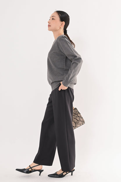 ［ＮＥＷ］ストレッチVネックニット