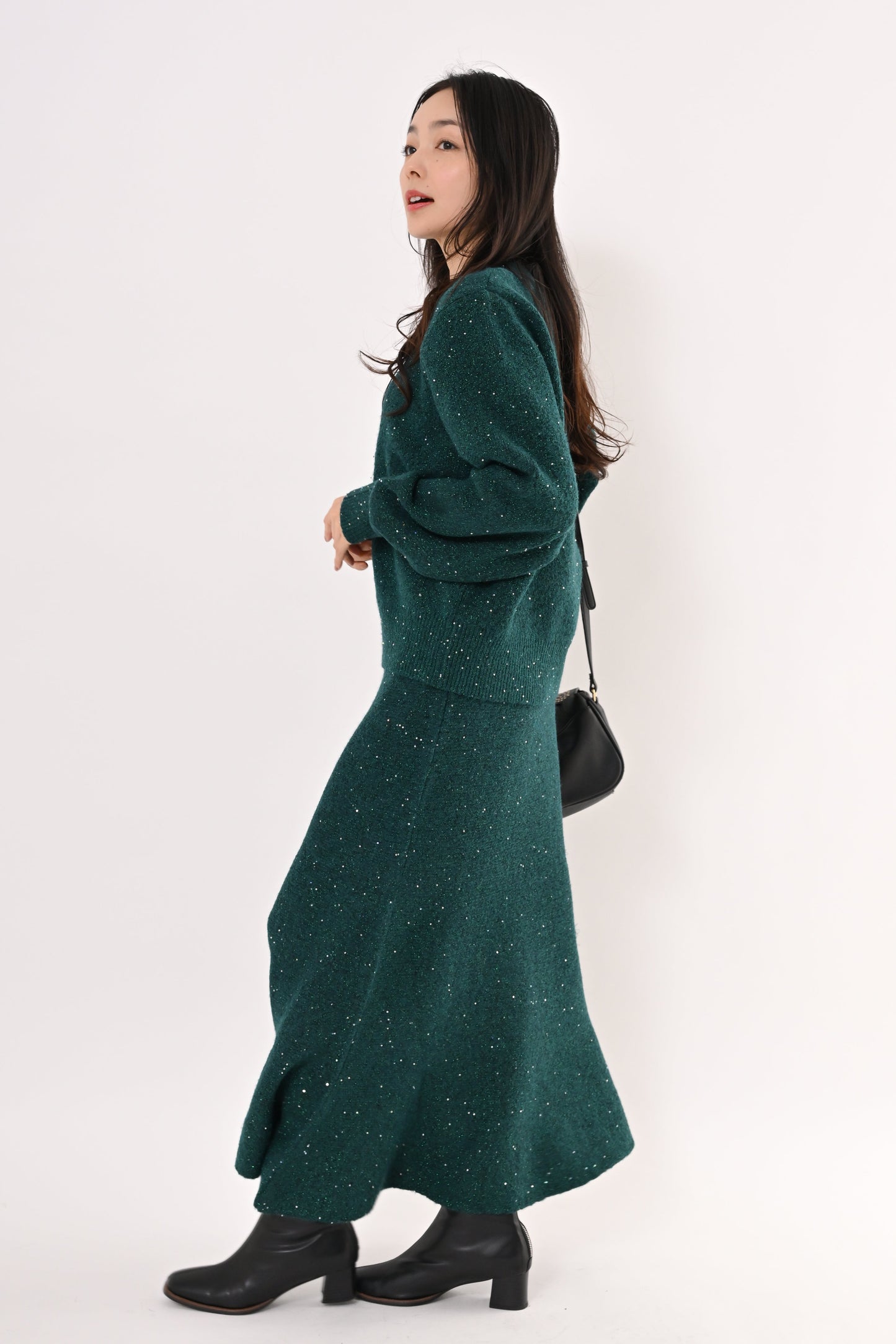 2WAYスパンコールニット