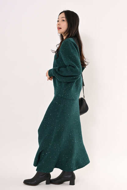 2WAYスパンコールニット