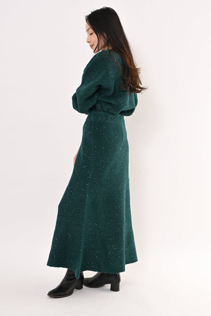 ＜20%OFF＞スパンコールニットスカート