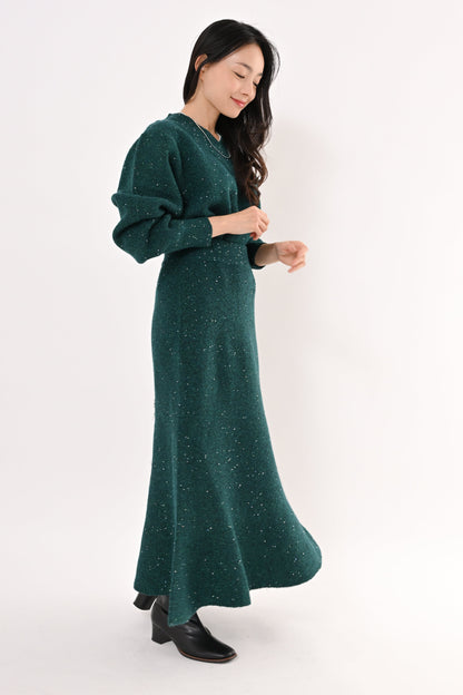 ＜20%OFF＞スパンコールニットスカート