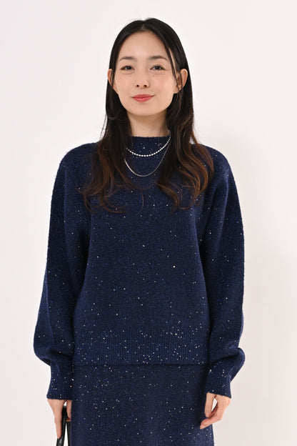 2WAYスパンコールニット