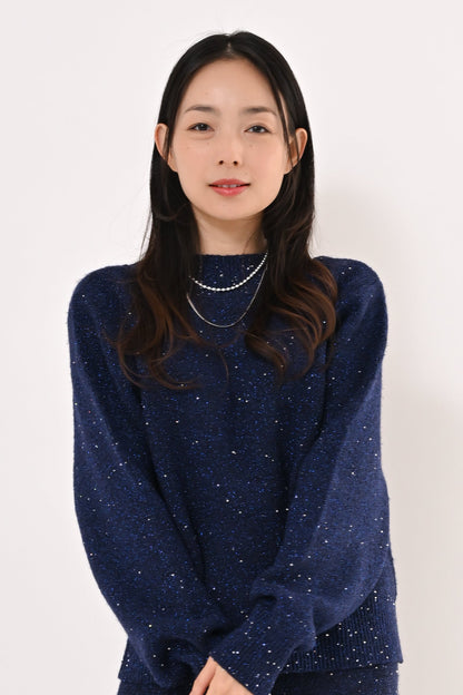 ボール＊スネークチェーンネックレス