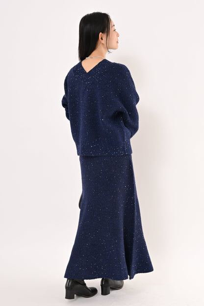 2WAYスパンコールニット