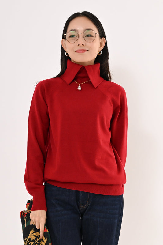 [NEW]2WAYハイネックニット