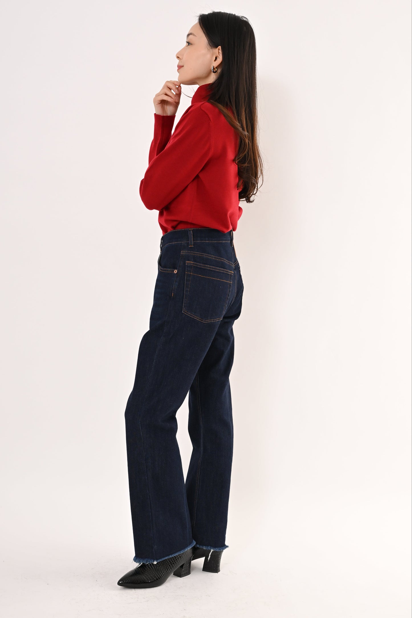 ［ＮＥＷ］ＯＮＥＷＡＳＨデニムスリムパンツ