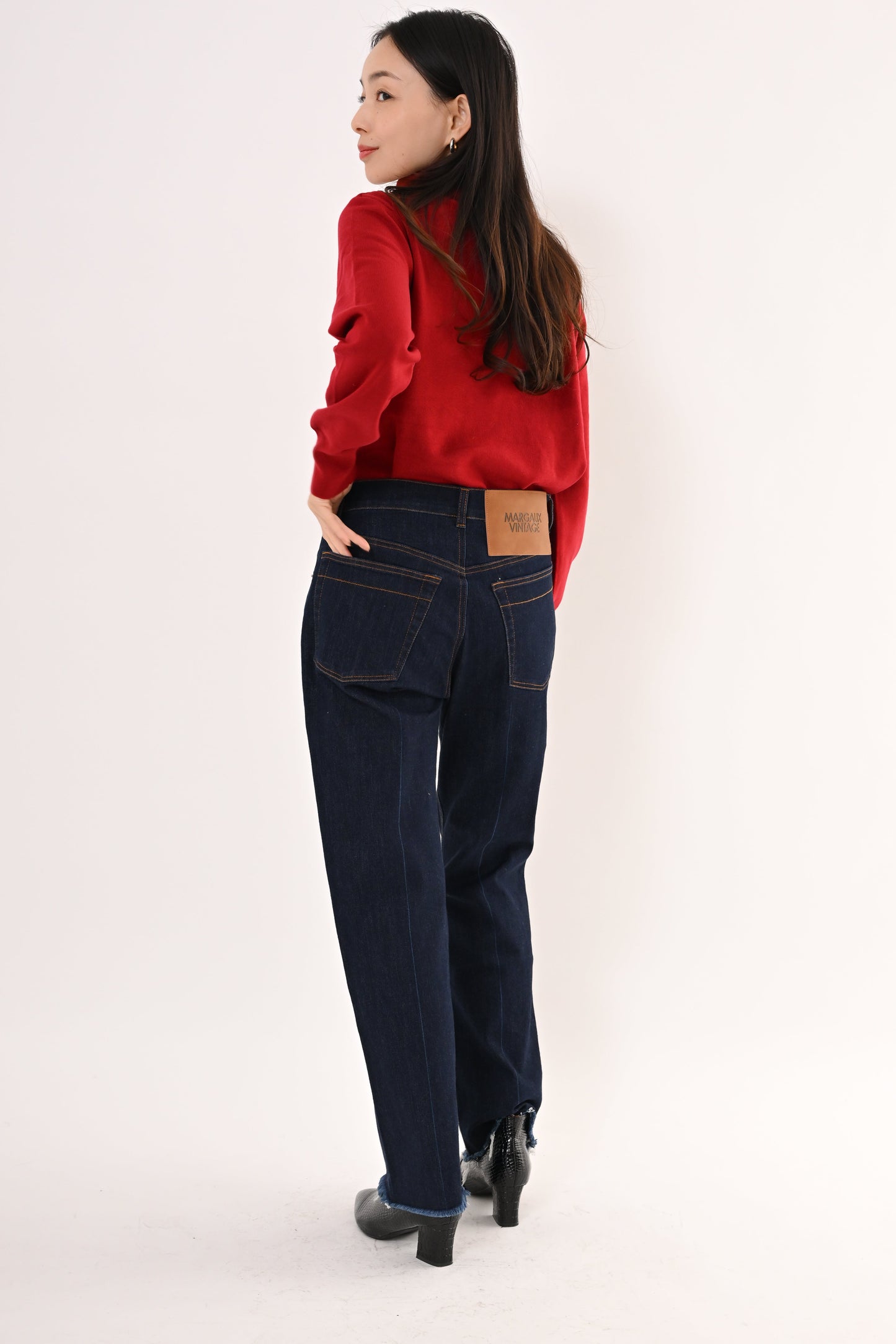 ［ＮＥＷ］ＯＮＥＷＡＳＨデニムスリムパンツ