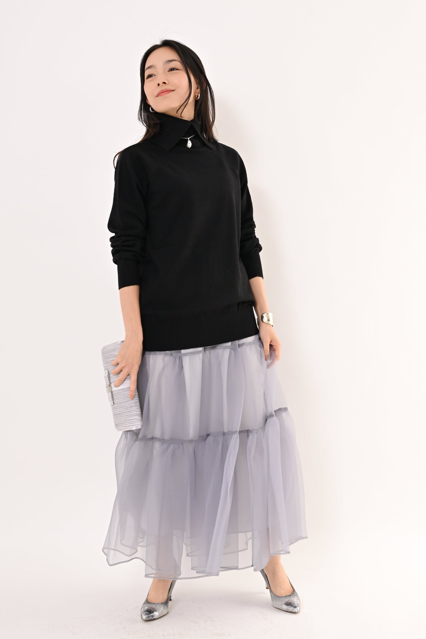 [NEW]2WAYハイネックニット