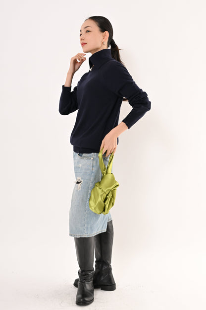 [NEW]2WAYハイネックニット