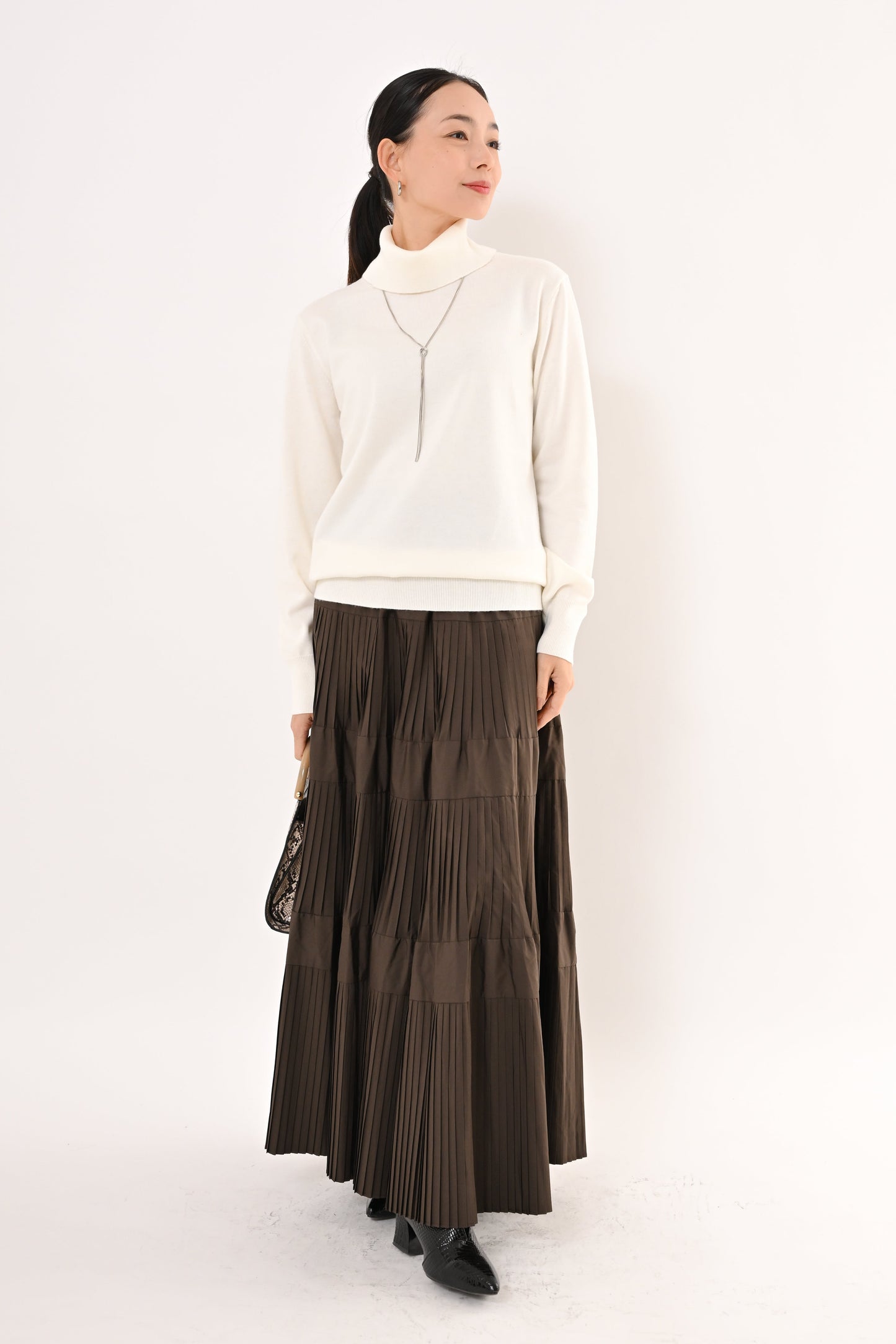 [NEW]2WAYハイネックニット