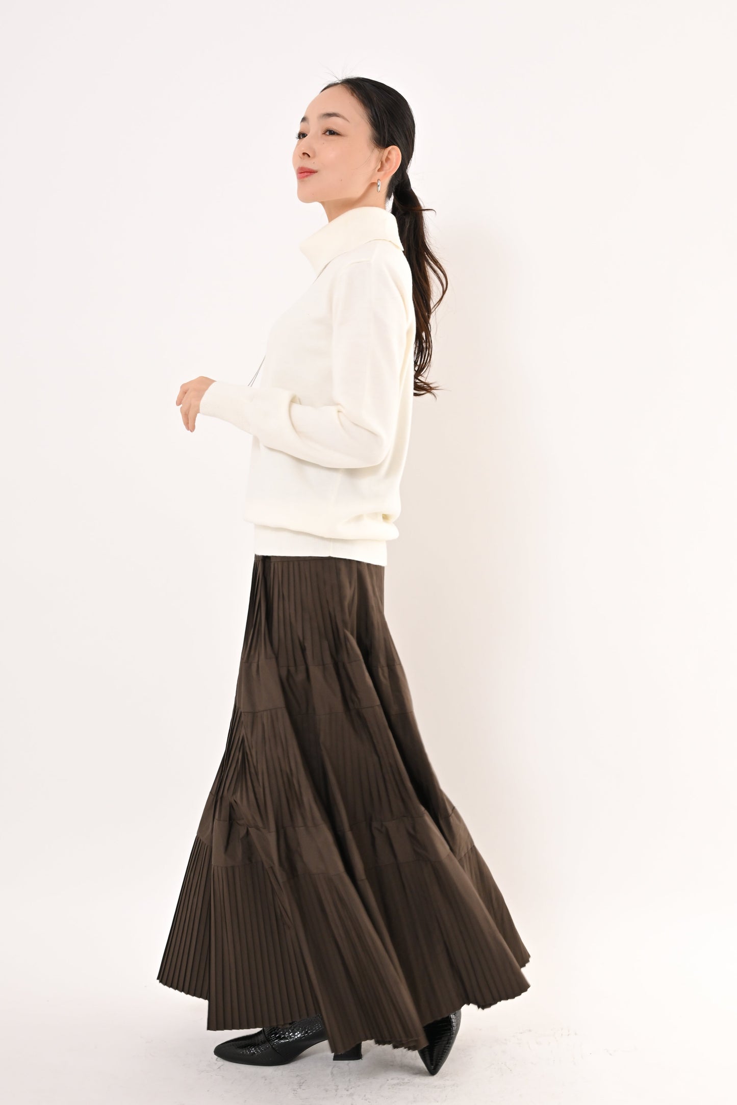 [NEW]2WAYハイネックニット