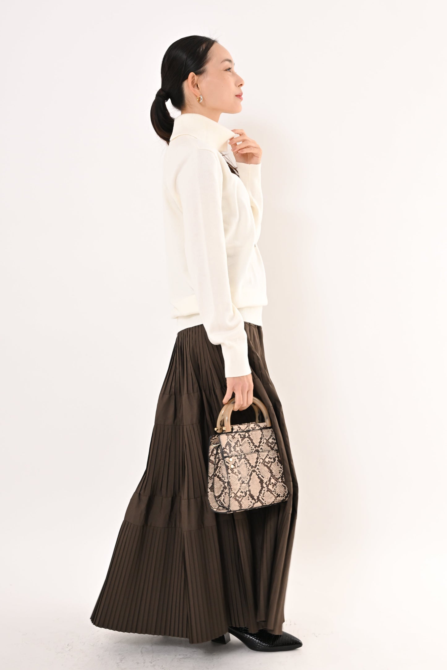 [NEW]2WAYハイネックニット