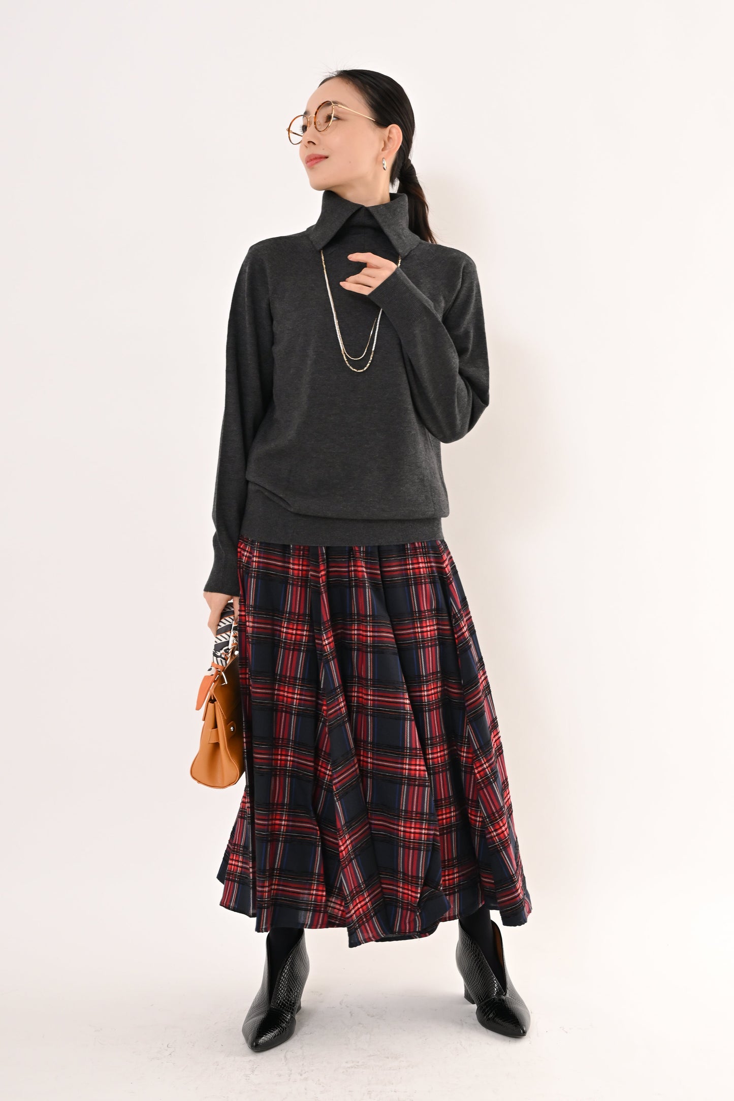 [NEW]2WAYハイネックニット