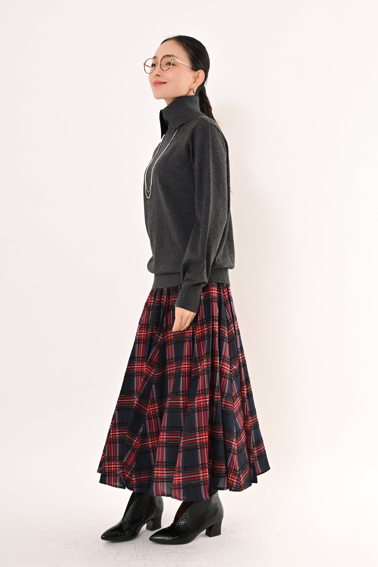 [NEW]2WAYハイネックニット