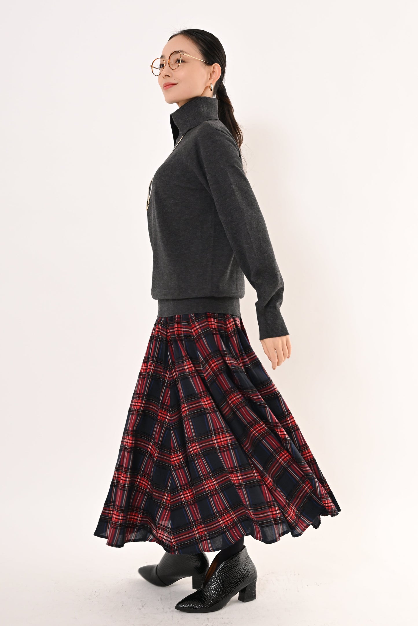 [NEW]2WAYハイネックニット