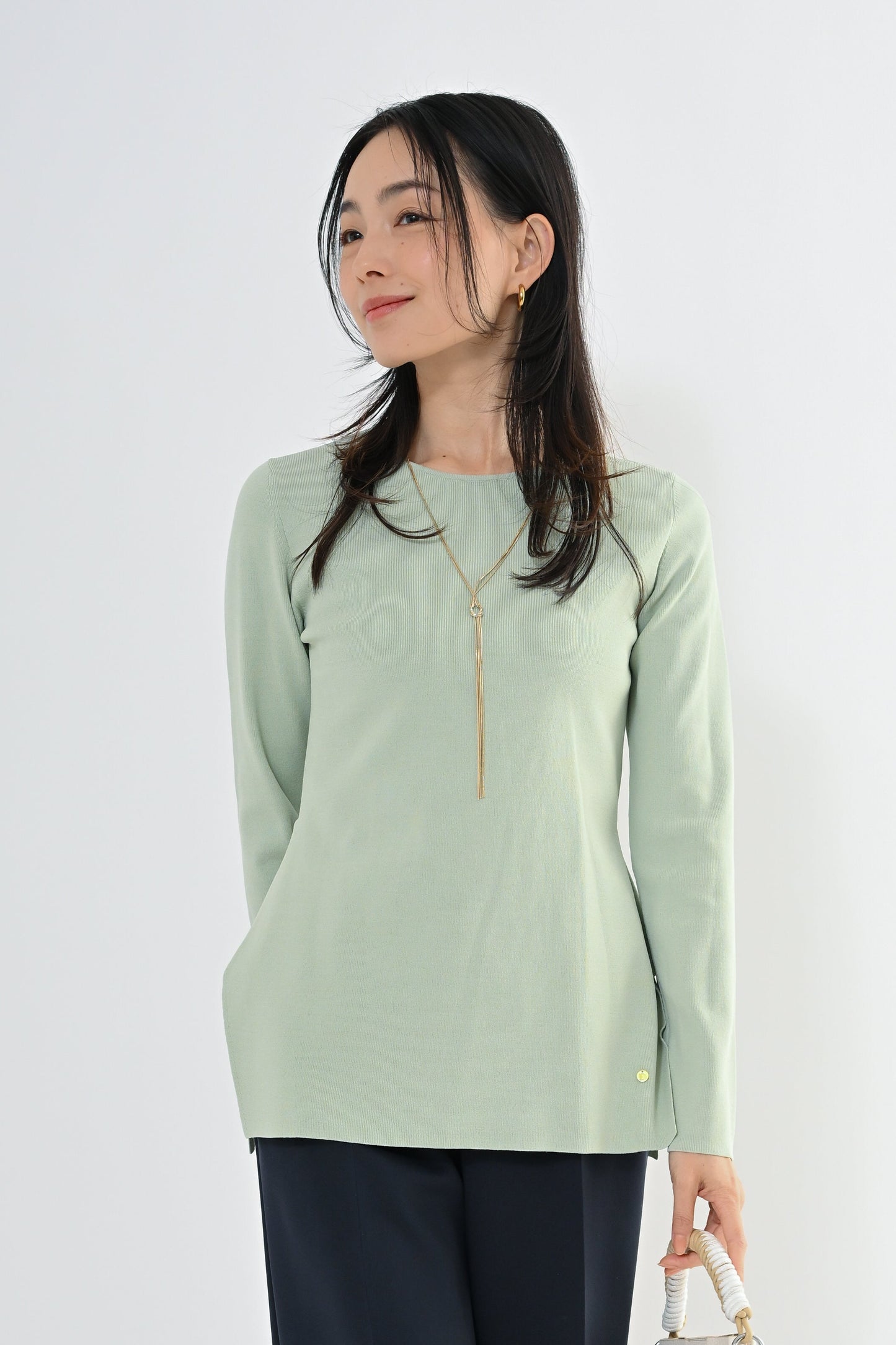 [予約] ストレッチスソフレアプルオーバー