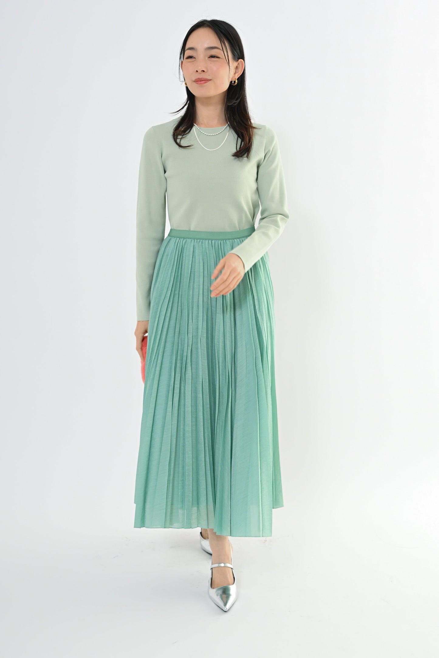 [予約] ランダムプリーツスカート