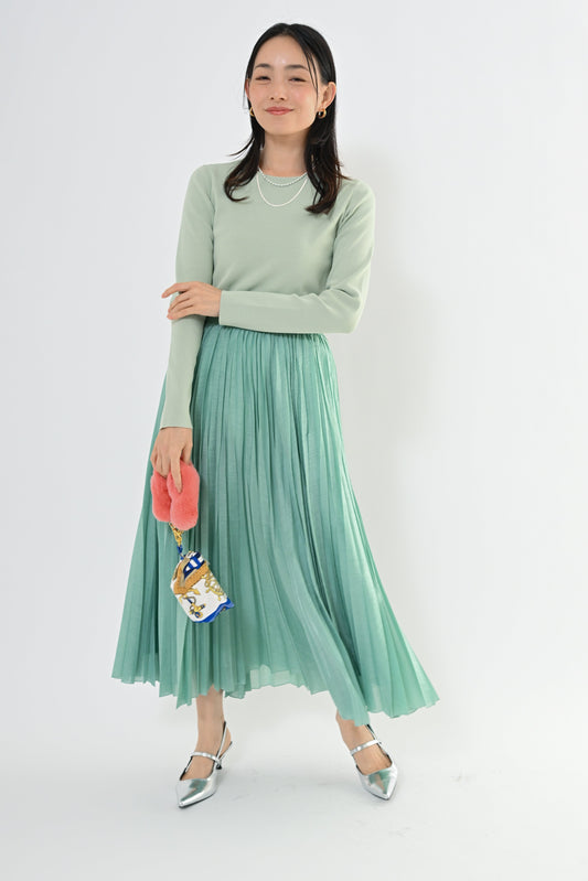 [予約] ランダムプリーツスカート