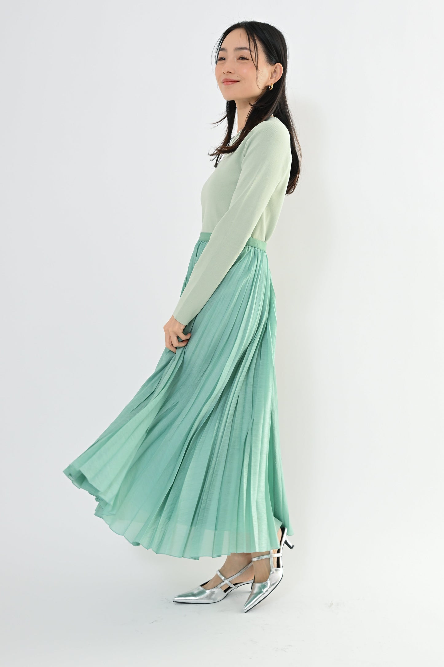 [予約] ランダムプリーツスカート