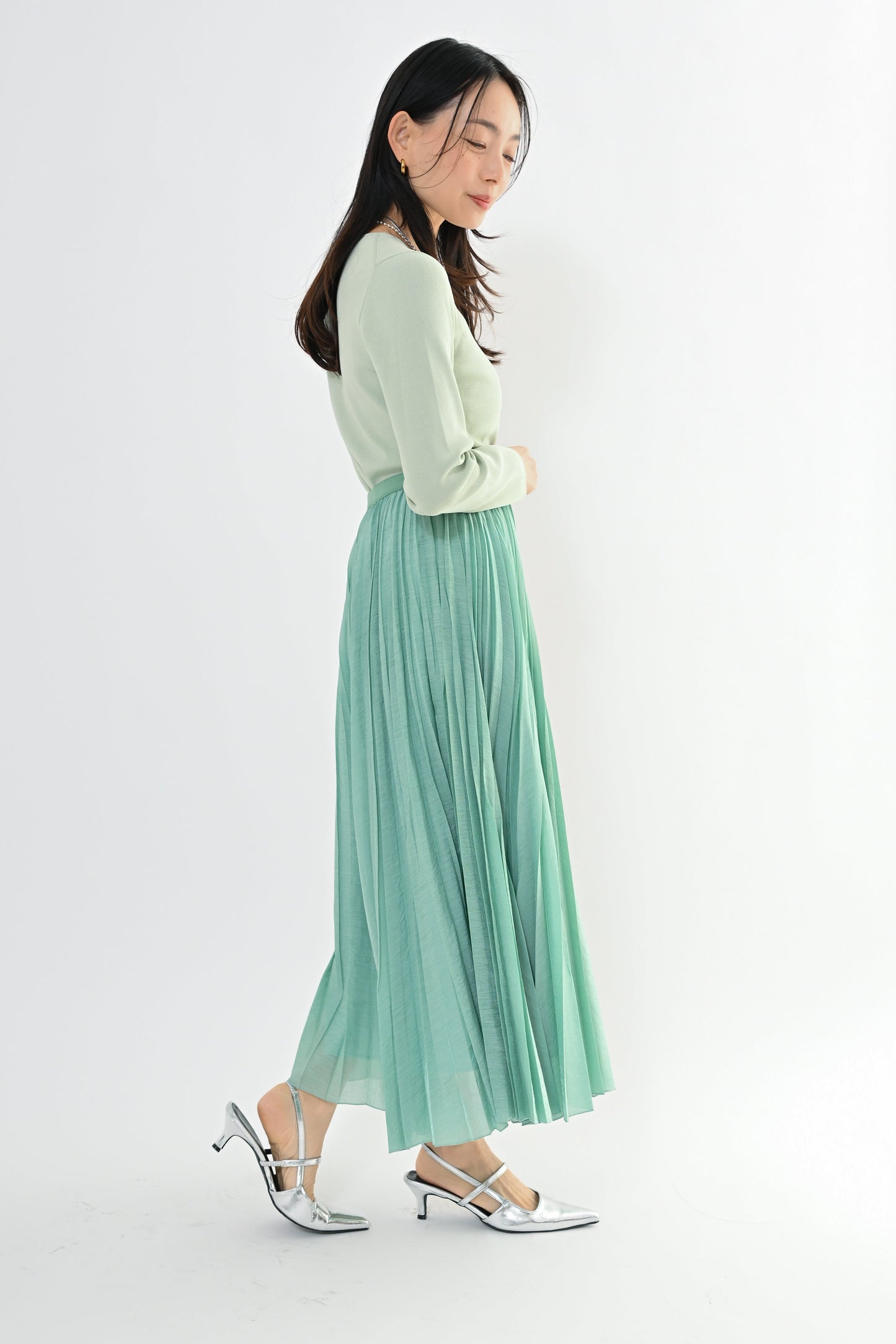 [予約] ランダムプリーツスカート