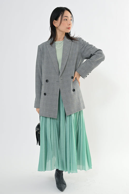 微起毛ダブルジャケット