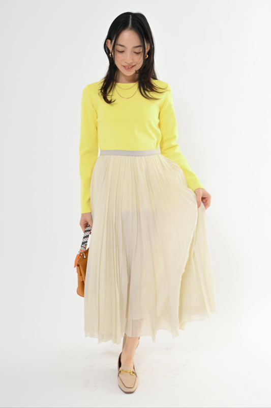 [予約] ランダムプリーツスカート