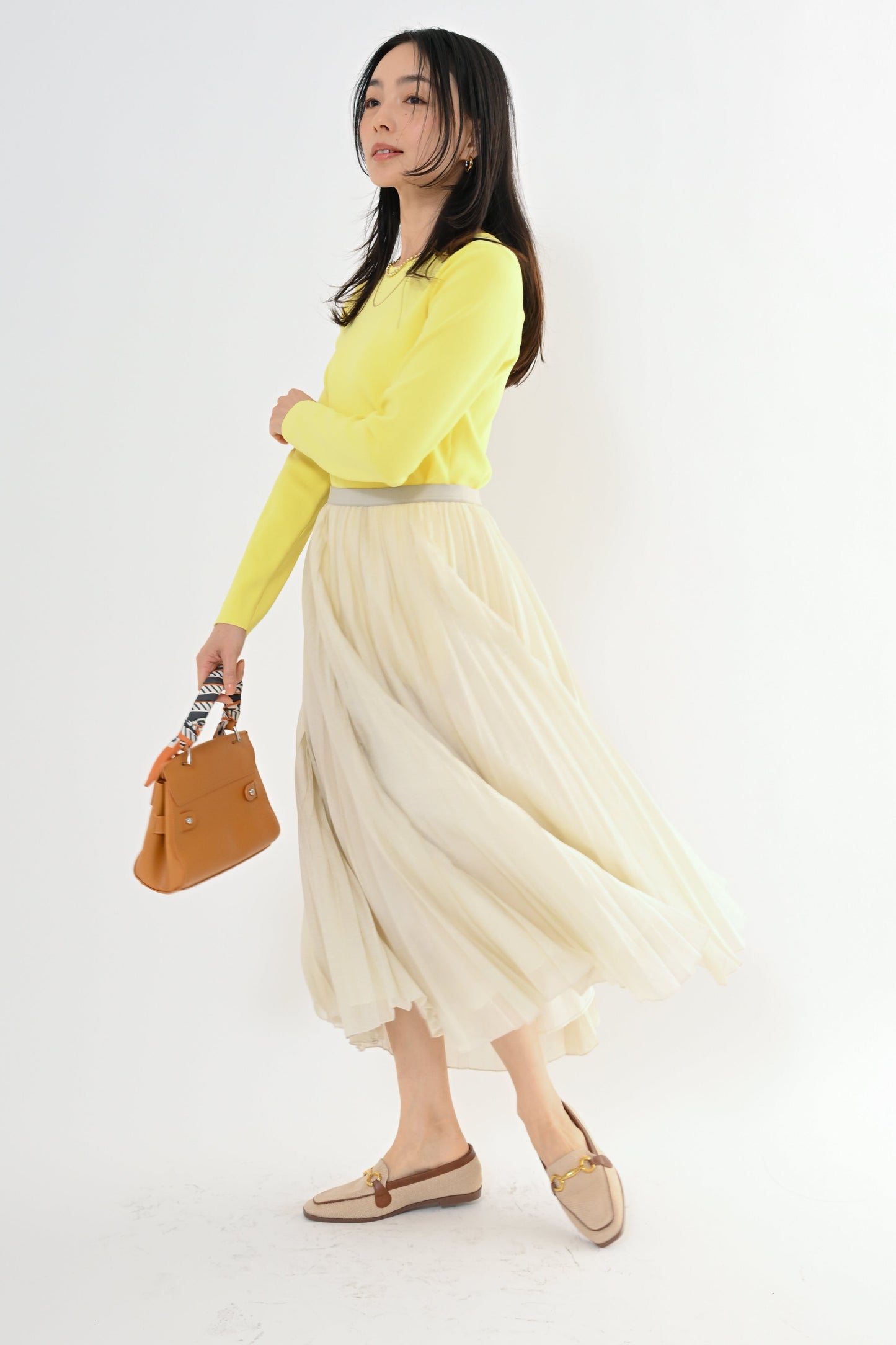 [予約] ランダムプリーツスカート