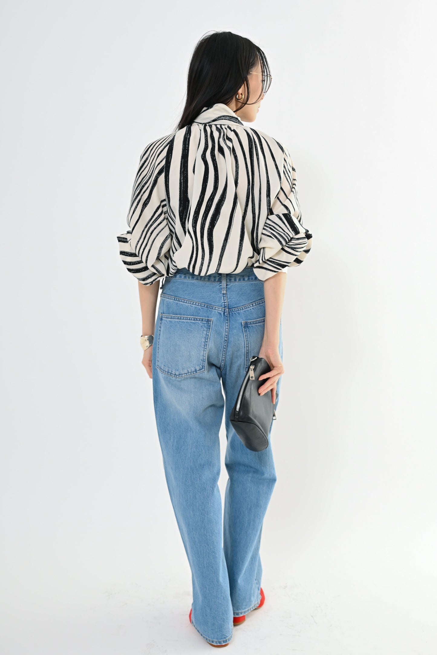 [予約] 2WAYガラボウタイブラウス