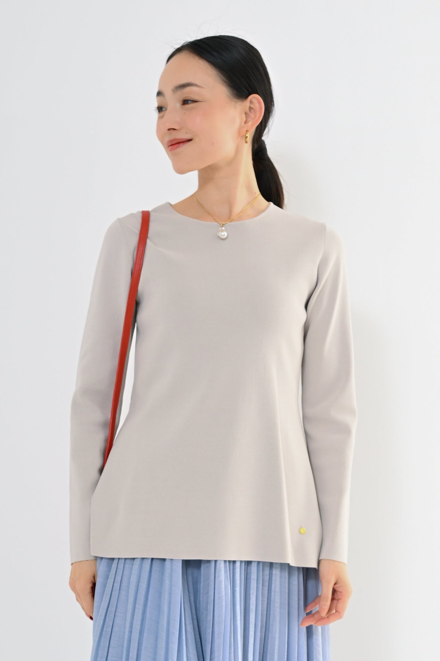 [予約] ストレッチスソフレアプルオーバー