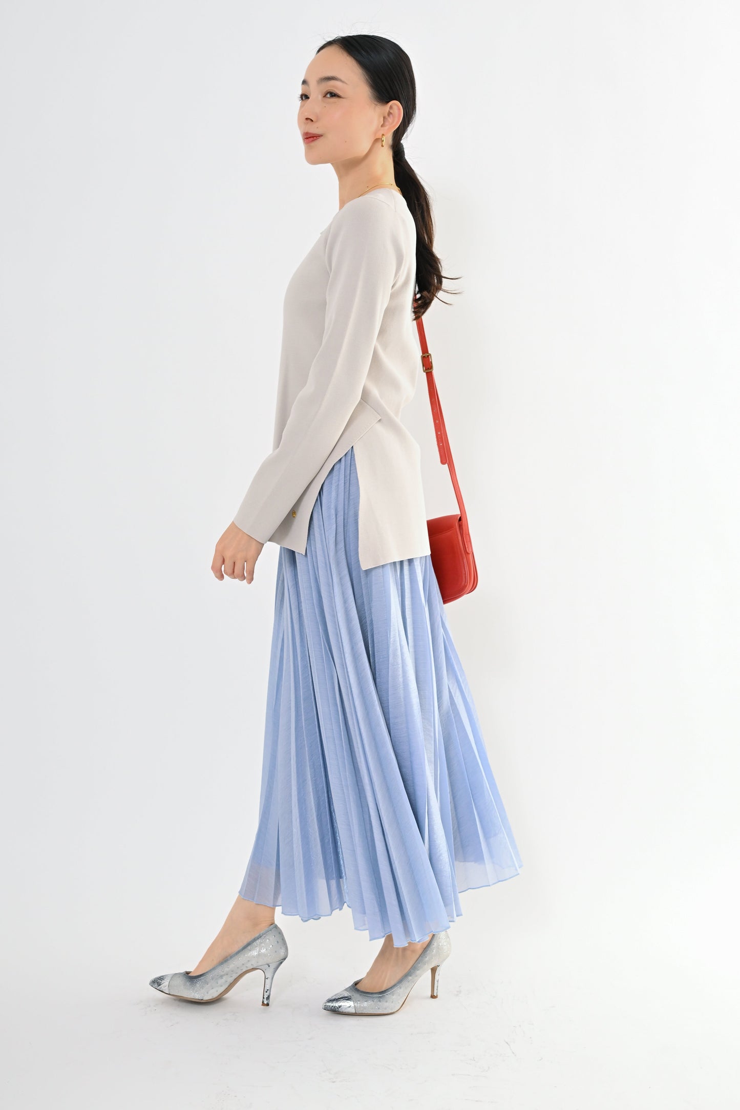 [予約] ランダムプリーツスカート