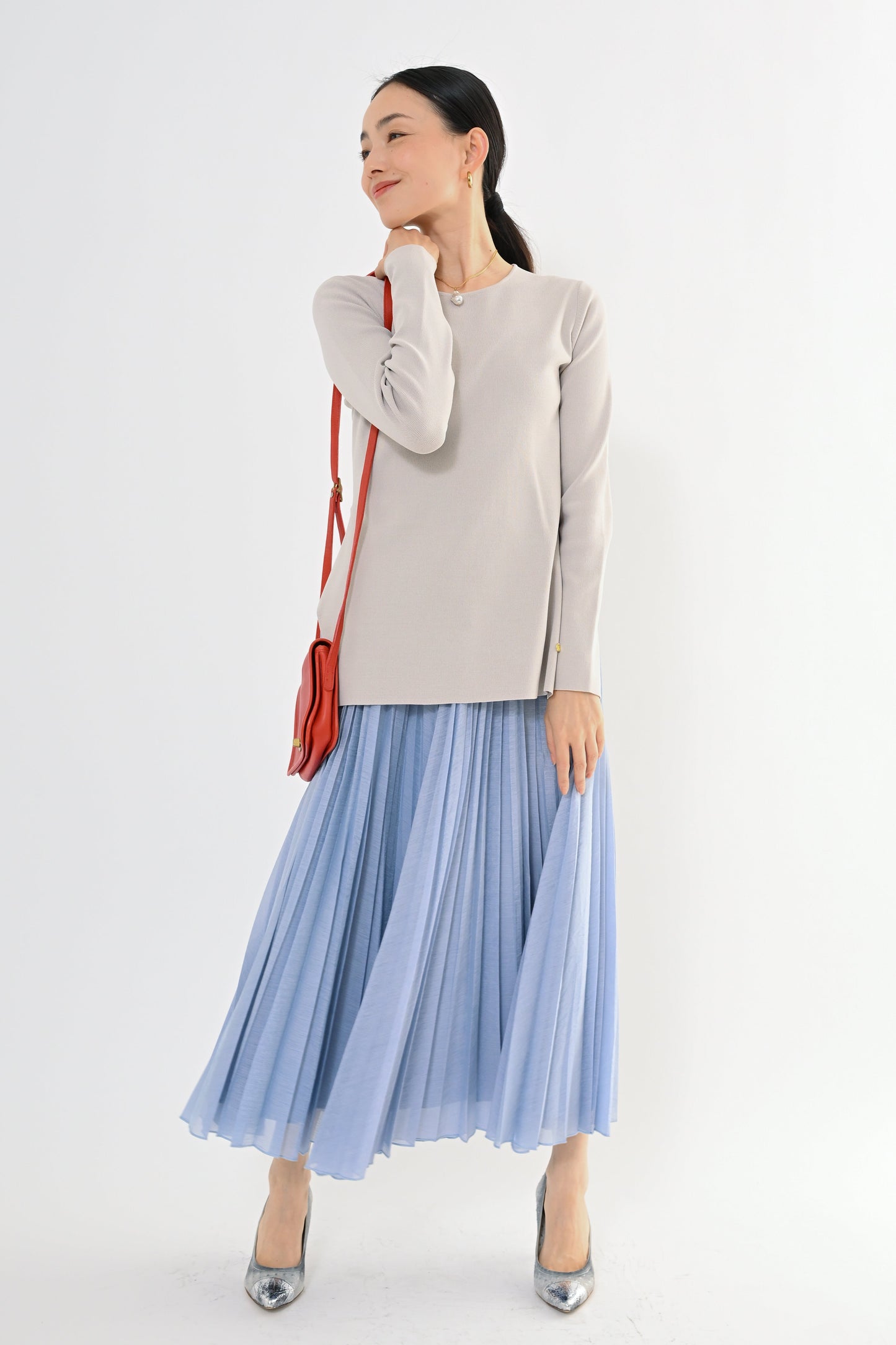 [予約] ストレッチスソフレアプルオーバー